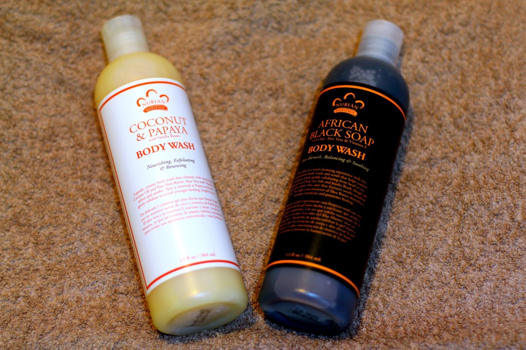 Nubian Heritage Review Coconut Papaya & African Black Soap Body Wash CHARMYSTIQUE